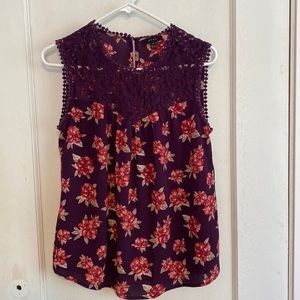 Cute Boho detailed top